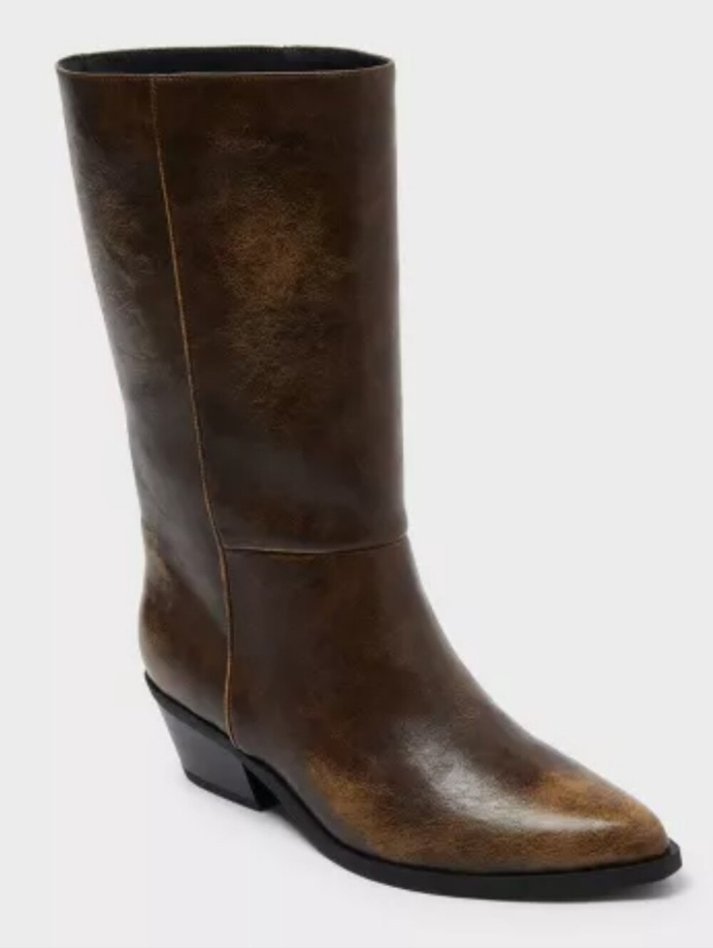 Universal Thread Women's Carmen Distressed Boots - Brown Size 9.5
